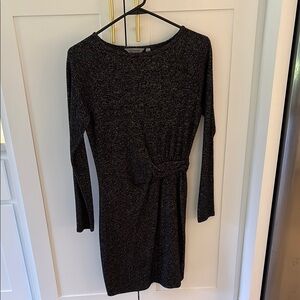 Heathered black Athleta dress XS